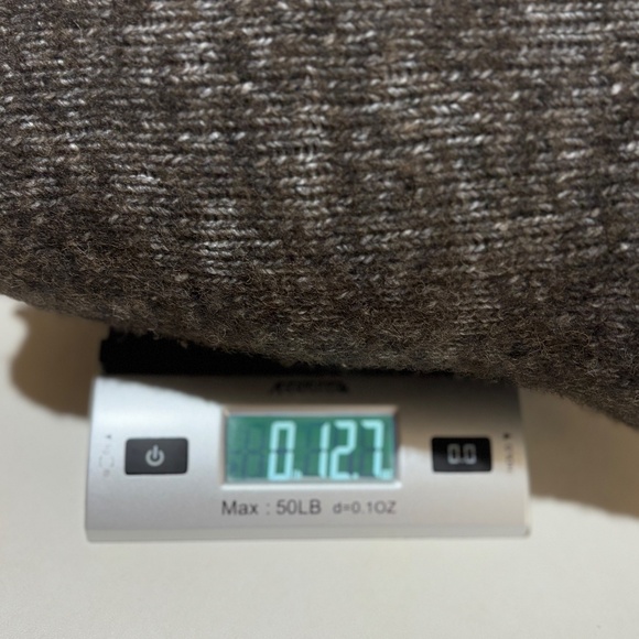 J Crew Women Shawl-collar Button Wool Angora Sweater Sz S Brown Button Chunky - Picture 10 of 10